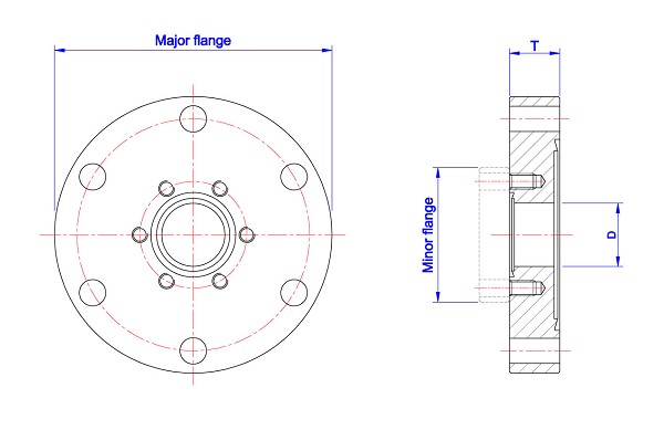 Zero Length Reducer NW100CF> NW16CF - Image 2